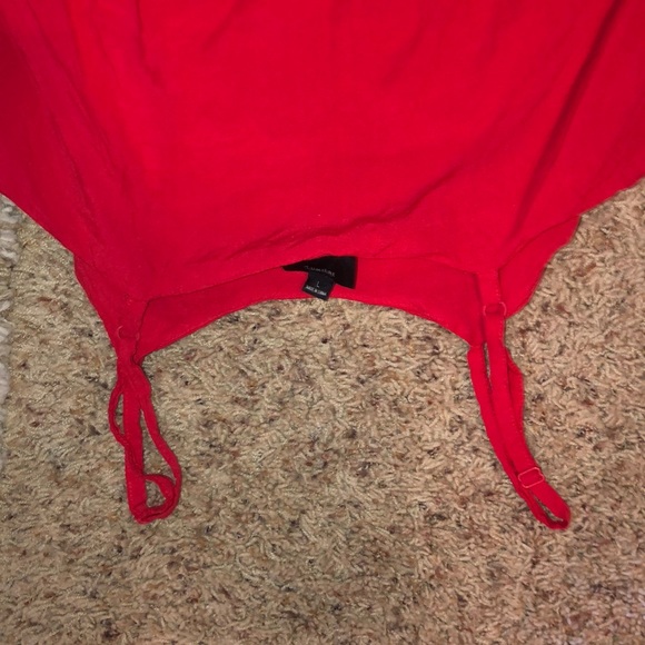 Lumiere red tassel top - Picture 4 of 4